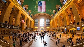 Walking Tour of Grand Central Terminal — New York City 【4K】🇺🇸 [upl. by Yelsna]