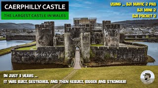 Caerphilly Castle  The Largest in Wales 2nd in Britain [upl. by Peih]