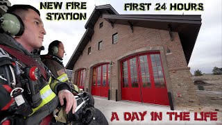 First 24 Hours in a New Fire Station  A Day in the Life [upl. by Molini497]