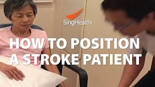 How To Position A Stroke Patient [upl. by Martijn345]