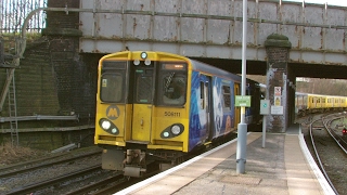 Half an Hour at 216  Birkenhead North Station 1022017  Class 507 508 terminus [upl. by Aiym987]