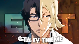 Aizen x Urahara  GTA IV Theme Edit [upl. by Eramal]